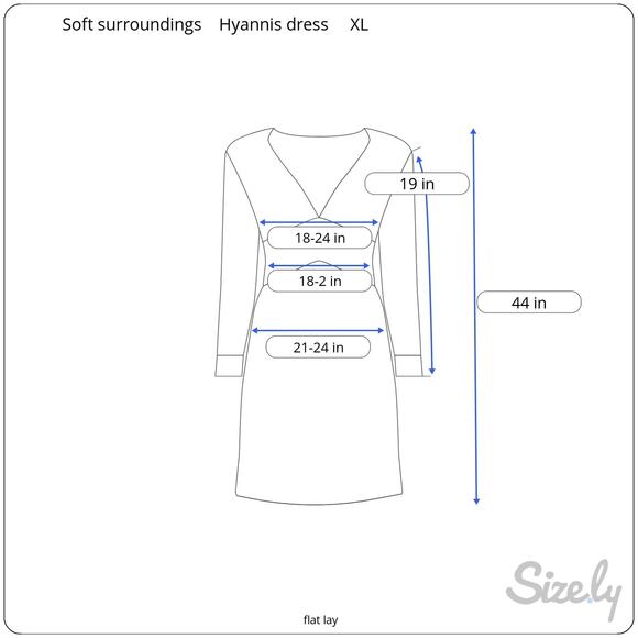 Soft Surroundings Hyannis Velvet Surplice V-Neck Red Dahlia Dress Size XL NWT - Picture 9 of 9